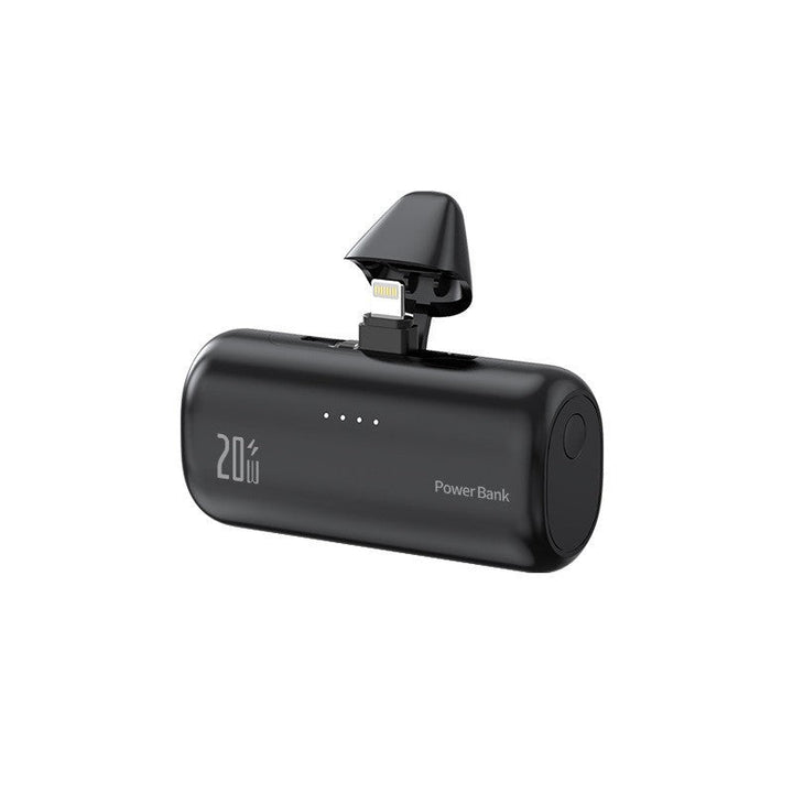 Portable power bank with integrated Lightning connector and fast charging function Kalsten