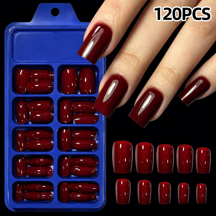 Premium Glossy Press-On Nail Tips Kalsten