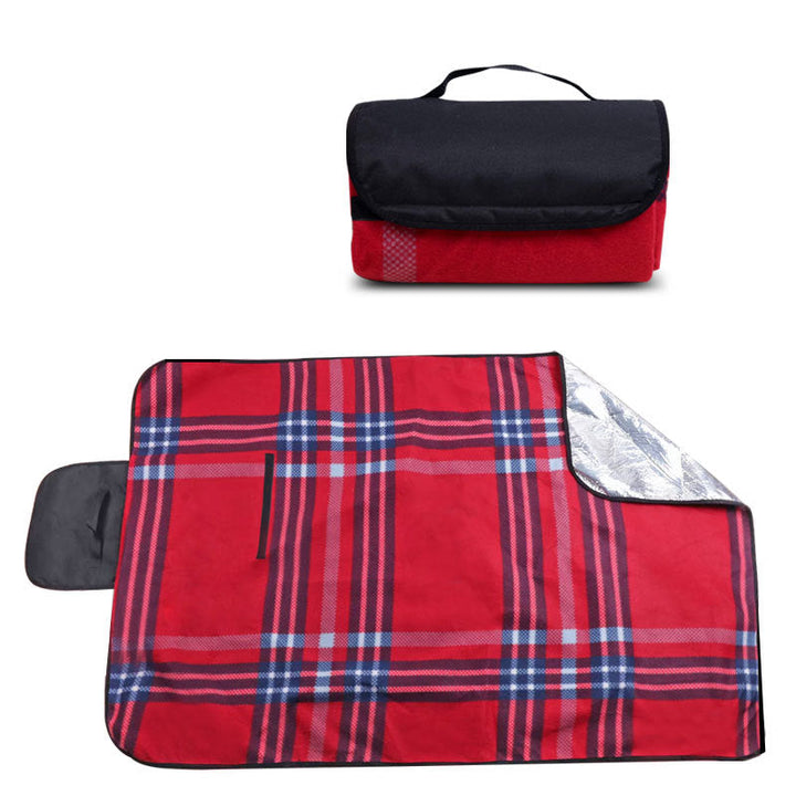 foldable picnic blanket with durable carrying handle Kalsten
