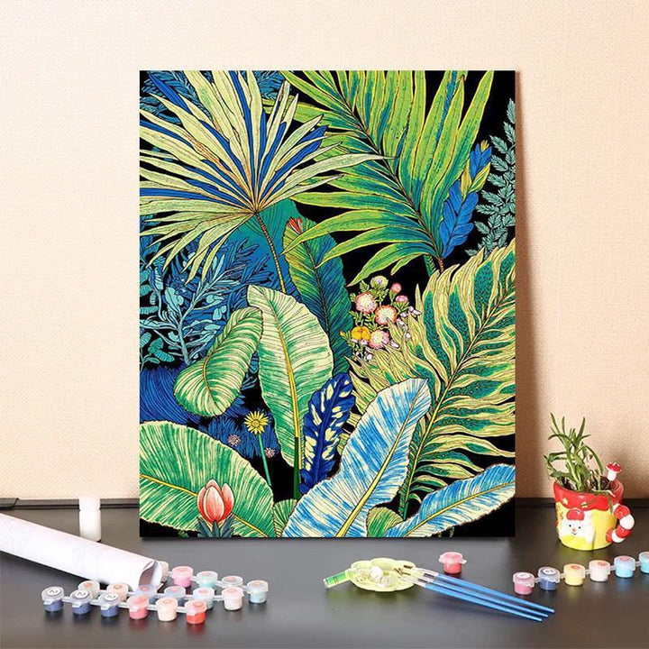 Tropical Botanical Painting Kit Kalsten