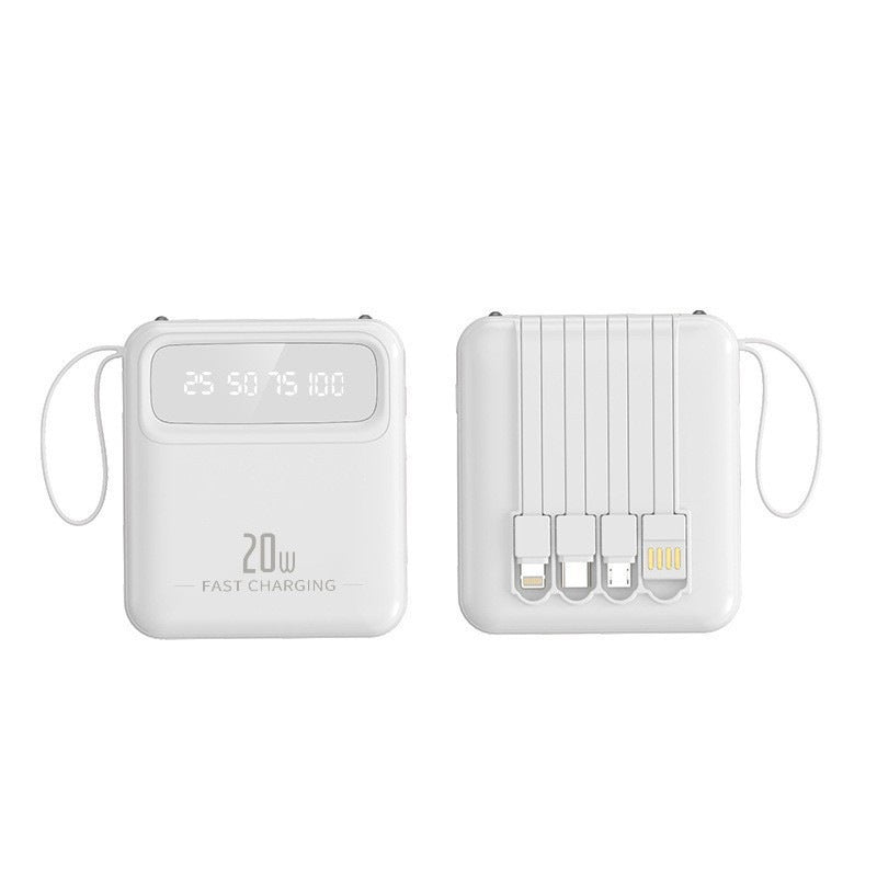 Portable power bank with integrated multifunction charging technology Kalsten