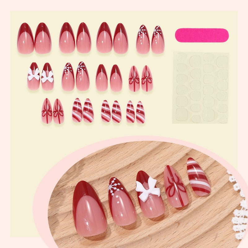Gradient Style Press-On Nails with Closure Kit Acalora