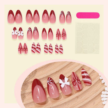 Gradient Style Press-On Nails with Closure Kit Acalora