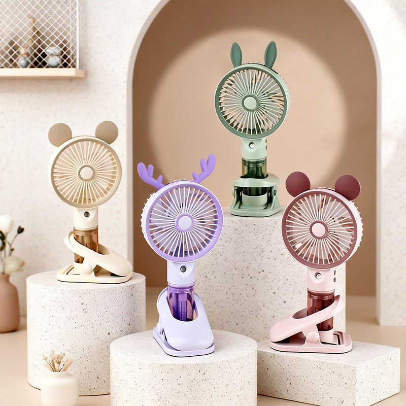 Women's portable USB table fan with foldable design Kalsten