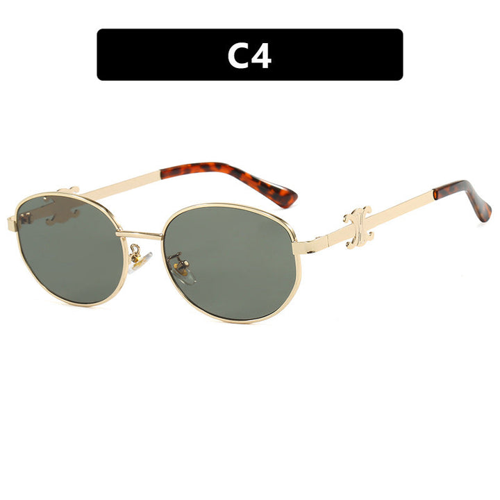Women's stylish designer sunglasses with elegant metal frame Kalsten