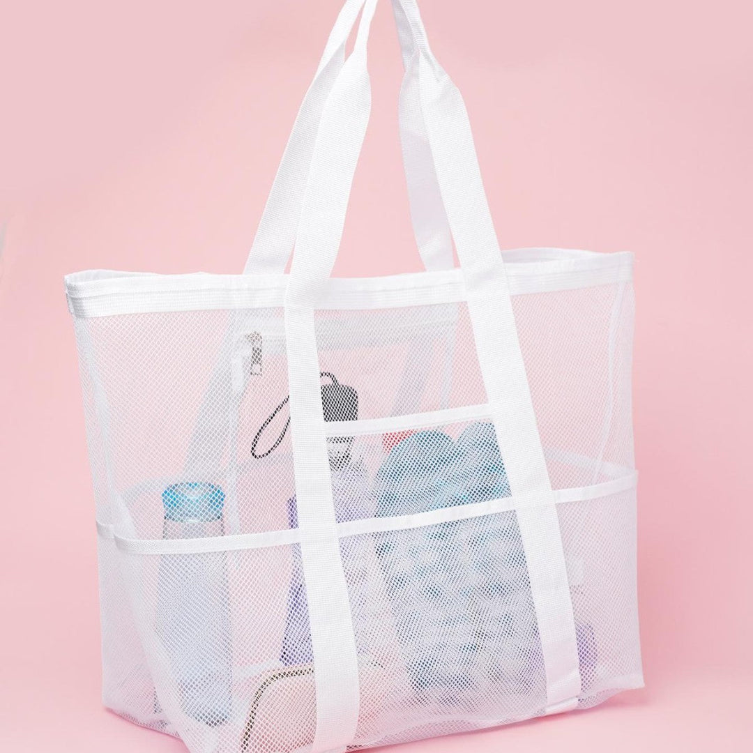 Practical beach bag with mesh design Kalsten