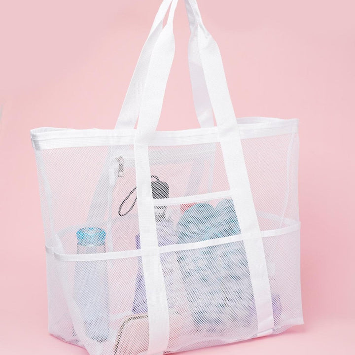 Practical beach bag with mesh design Kalsten