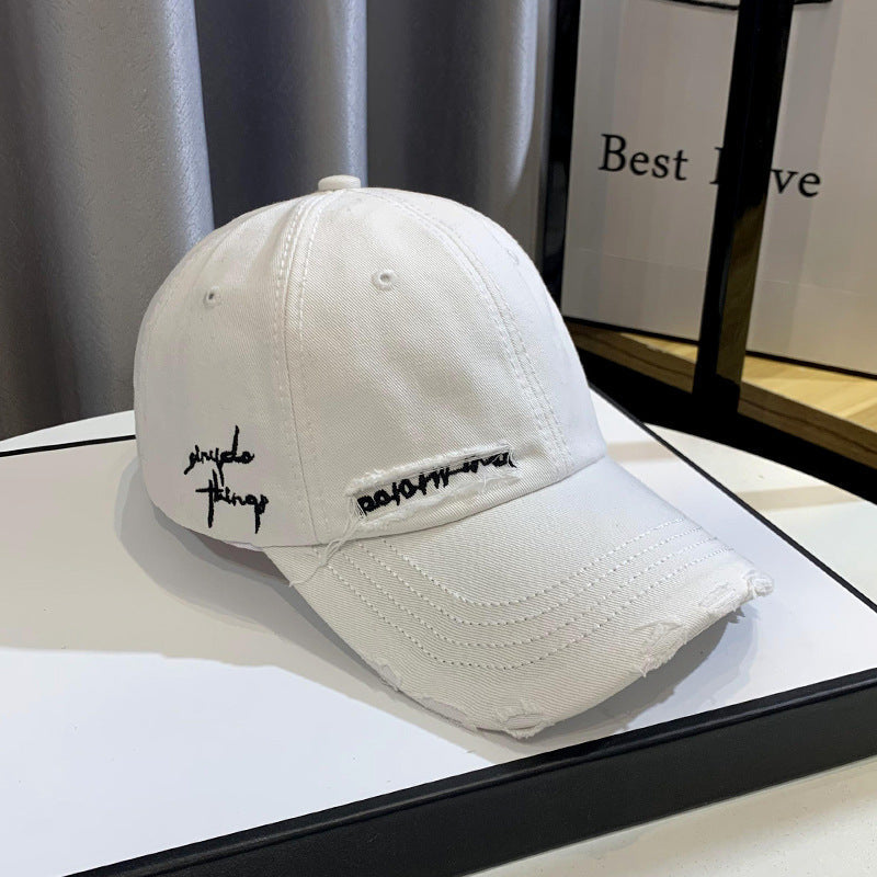 Unisex Distressed Graphic Baseball Hat Kalsten