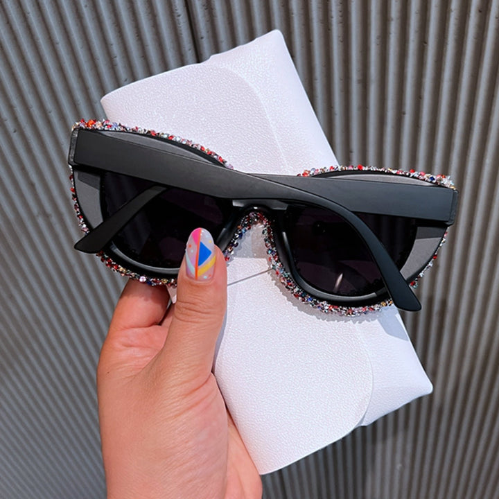 Ladies Designer Sunglasses with Rhinestone Details Kalsten