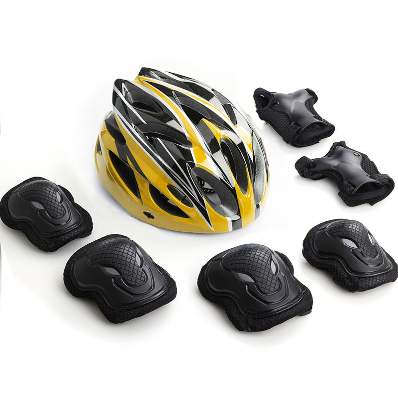 Children's Cycling Safety Helmet and Protective Gear Set Kalsten