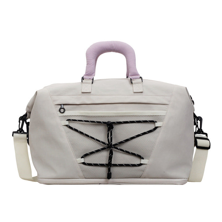 Sporty Shoulder Bag with Practical Organizer Kalsten