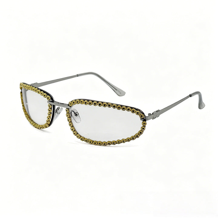 Ladies fashionable sunglasses with sparkling stone embellishment Kalsten