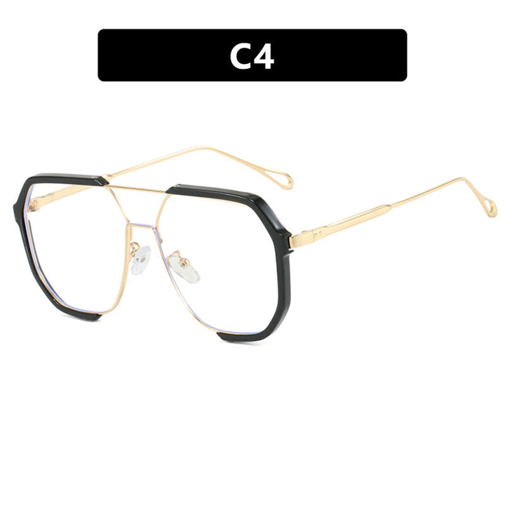 Women’s geometric sunglasses with special frame and UV protection Kalsten
