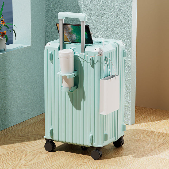 Unisex Smart Tech-Integrated Hardshell Carry-On Suitcase Kalsten