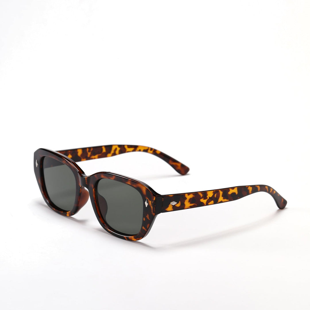 Women's stylish square sunglasses with high-quality tortoiseshell frame Kalsten