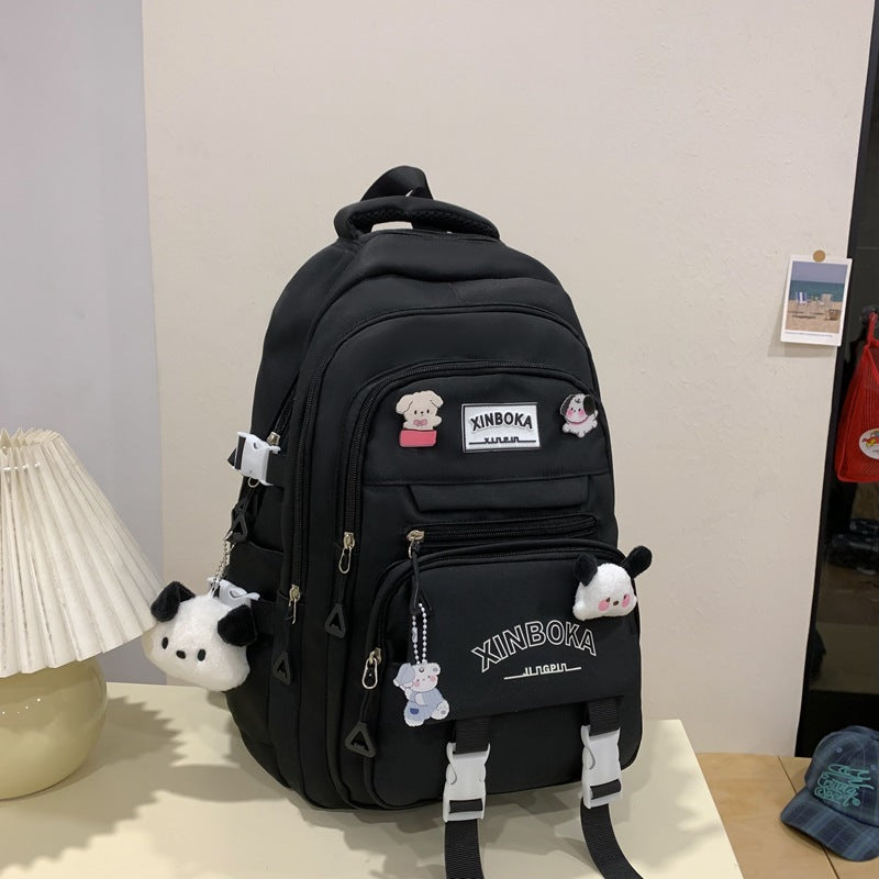 Children's Fun Character Print School Backpack Kalsten