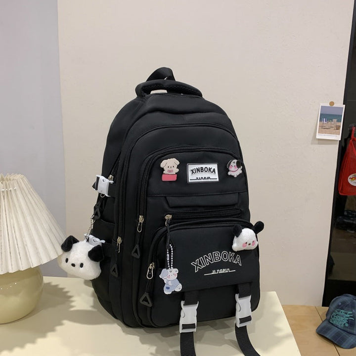 Children's Fun Character Print School Backpack Kalsten
