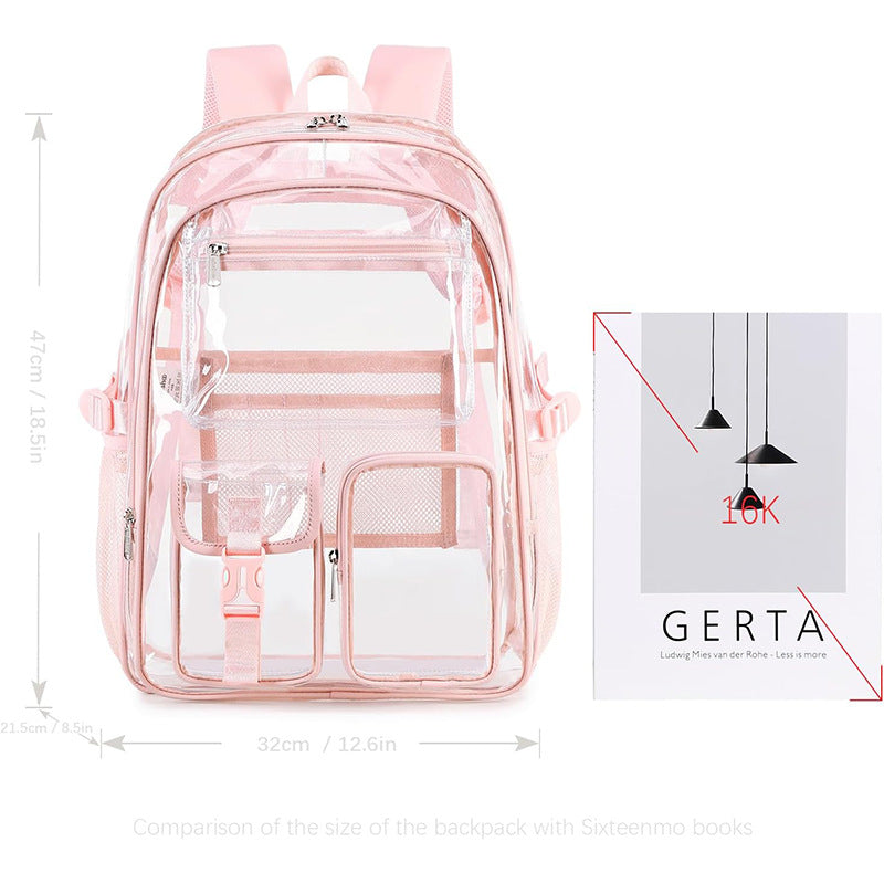 Transparent Multifunctional School Backpack Kalsten
