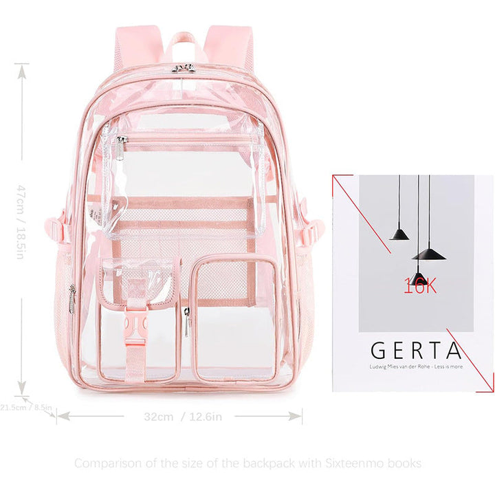Transparent Multifunctional School Backpack Kalsten