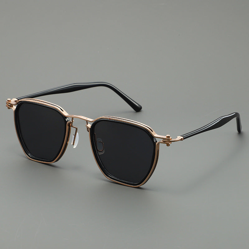 Ladies stylish sunglasses with angular design and UV protection Kalsten