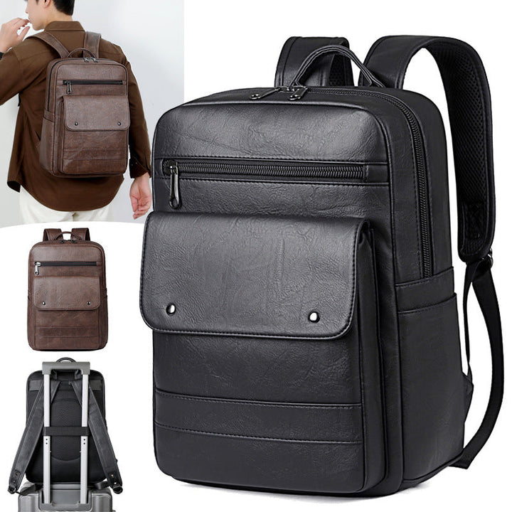 Vintage Leather Backpack Kalsten