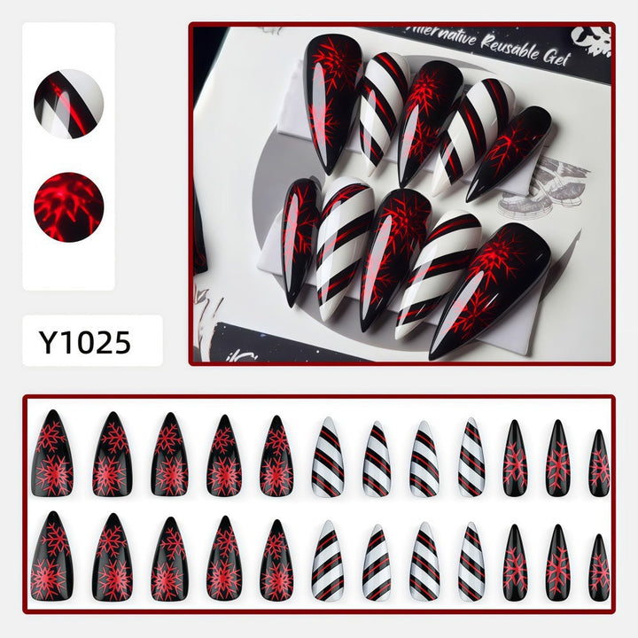 Artificial Nails in Modern Tribal Design Kalsten