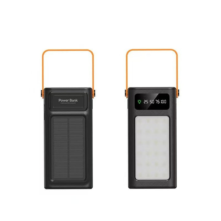 Portable solar power bank with LED light and digital charge display Kalsten