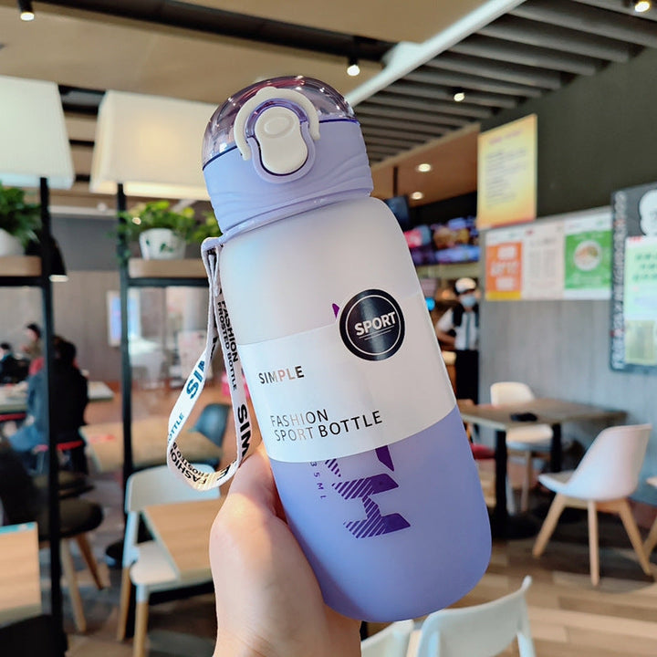 Women Stylish Water Bottle with Carrying Strap Kalsten
