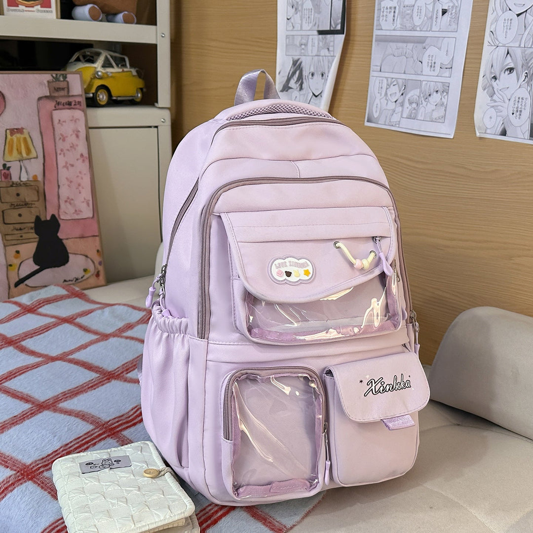 Functional Multi-Pocket School Backpack