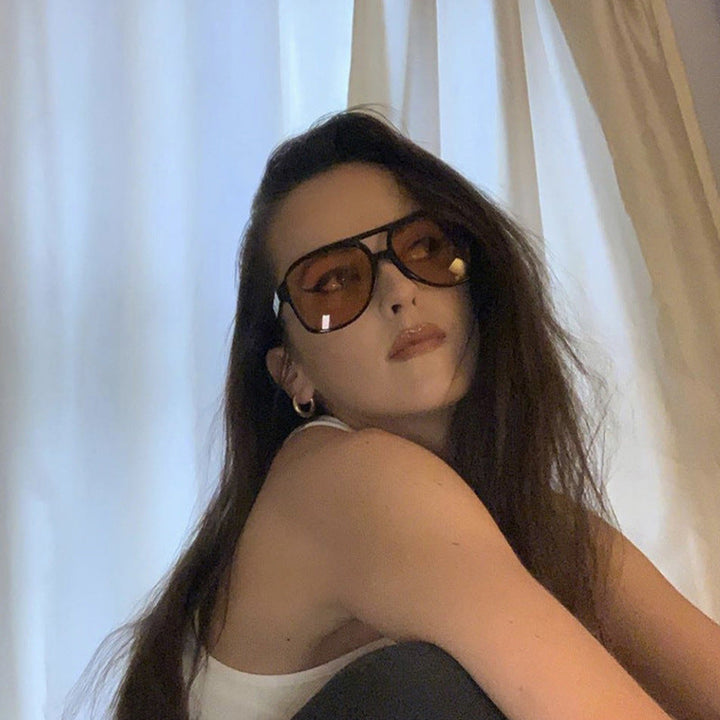 Women's oversized sunglasses in sporty-elegant design Kalsten