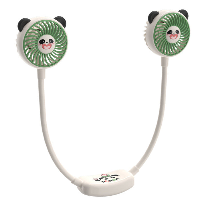 Unisex Portable Double Fan in Panda Design Kalsten