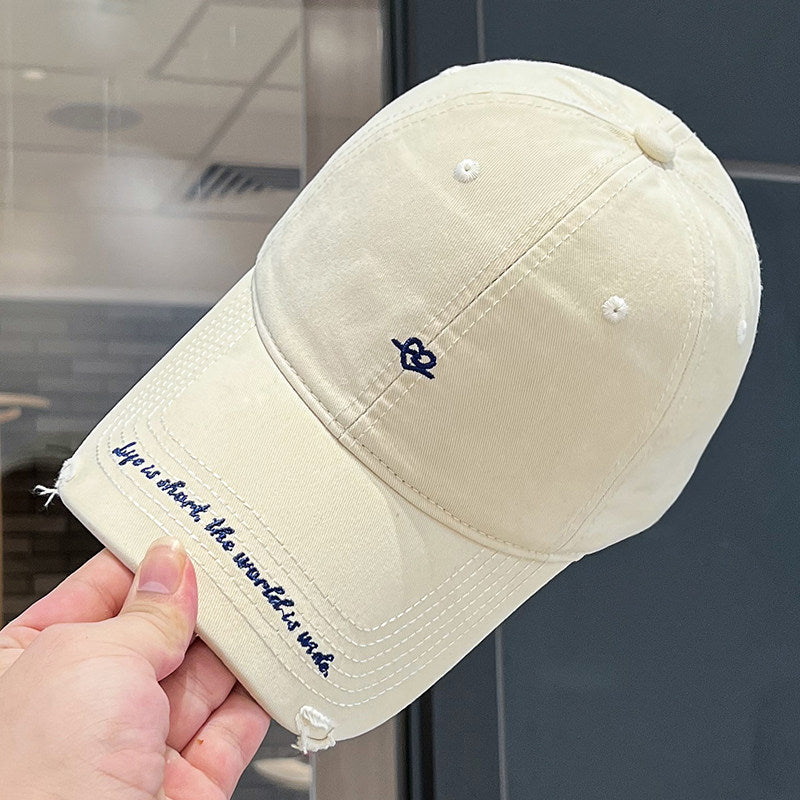 Women's Distressed Vintage Style Baseball Cap Kalsten