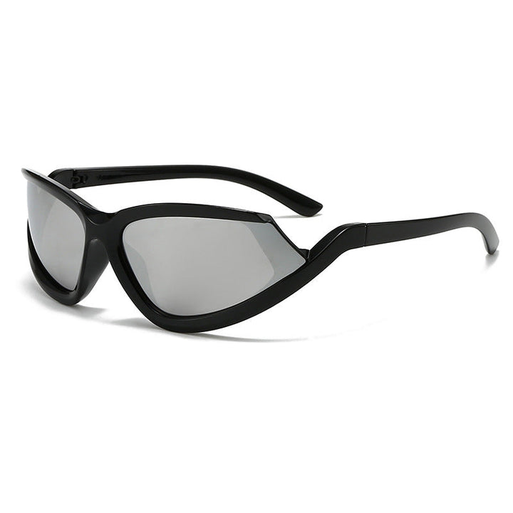 Women futuristic sunglasses with aerodynamic design Kalsten
