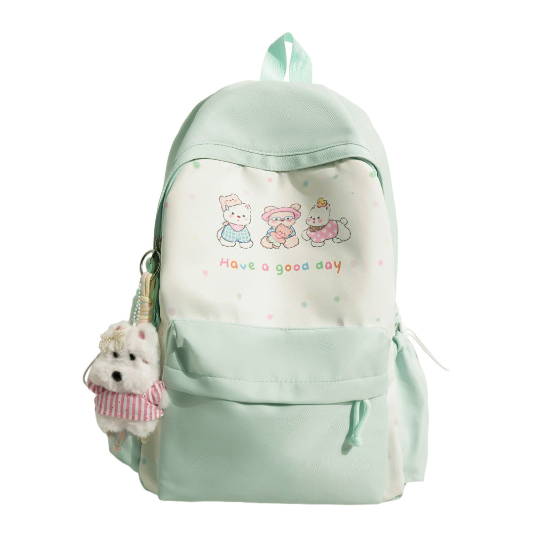 Backpack with Playful Animal Motif and Charming Details Kalsten