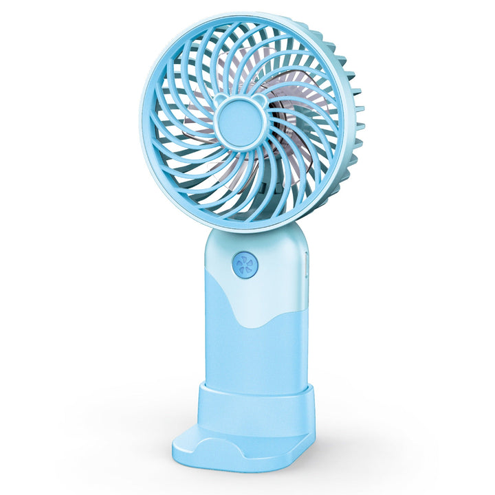 Ladies Portable Handheld Fan with Height Adjustable Stand Kalsten