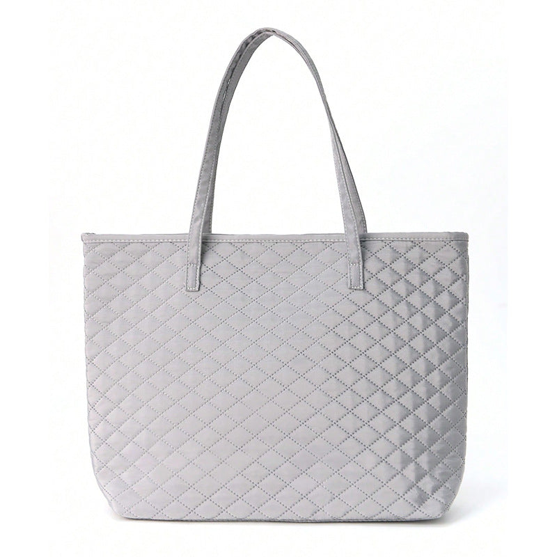 Fashionable handbag made of textured material Kalsten