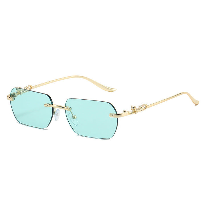 Ladies elegant half-rim glasses with decorative details Kalsten