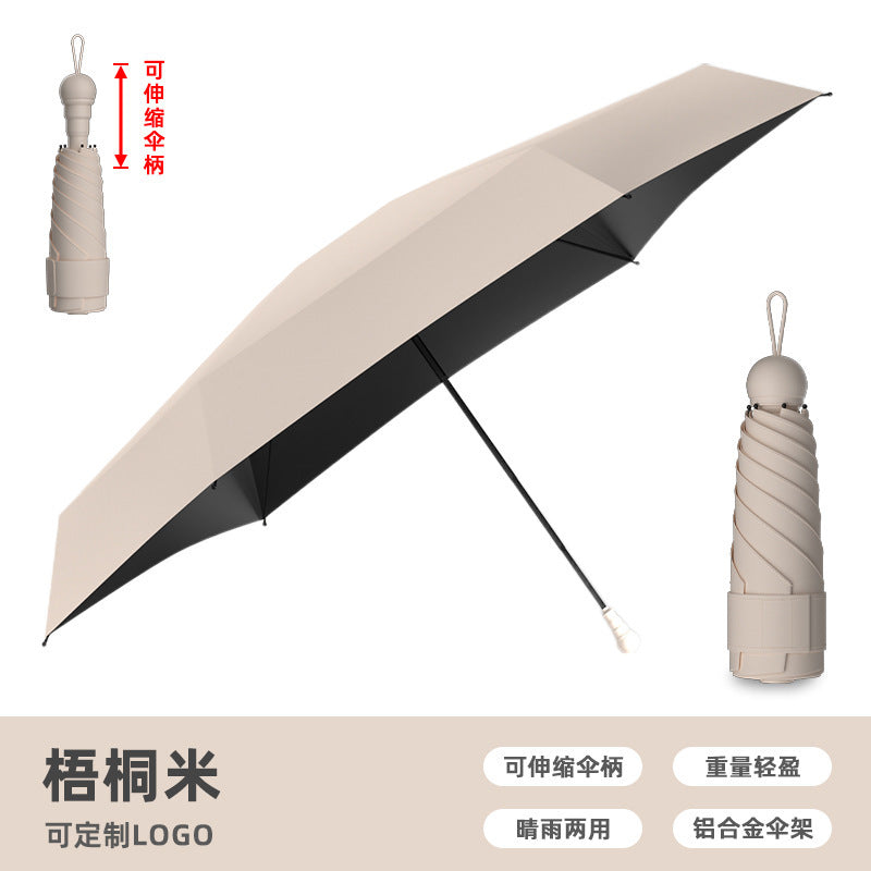 Ladies Innovative Folding Umbrella with Compact Mechanism Kalsten