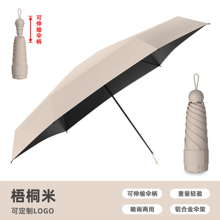Ladies Innovative Folding Umbrella with Compact Mechanism Kalsten