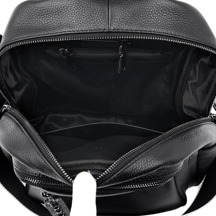 Stylish and Versatile Leather Backpack Kalsten