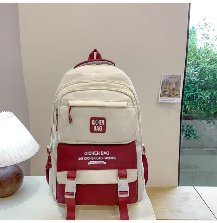 Stylish Multi-Storage School Backpack
