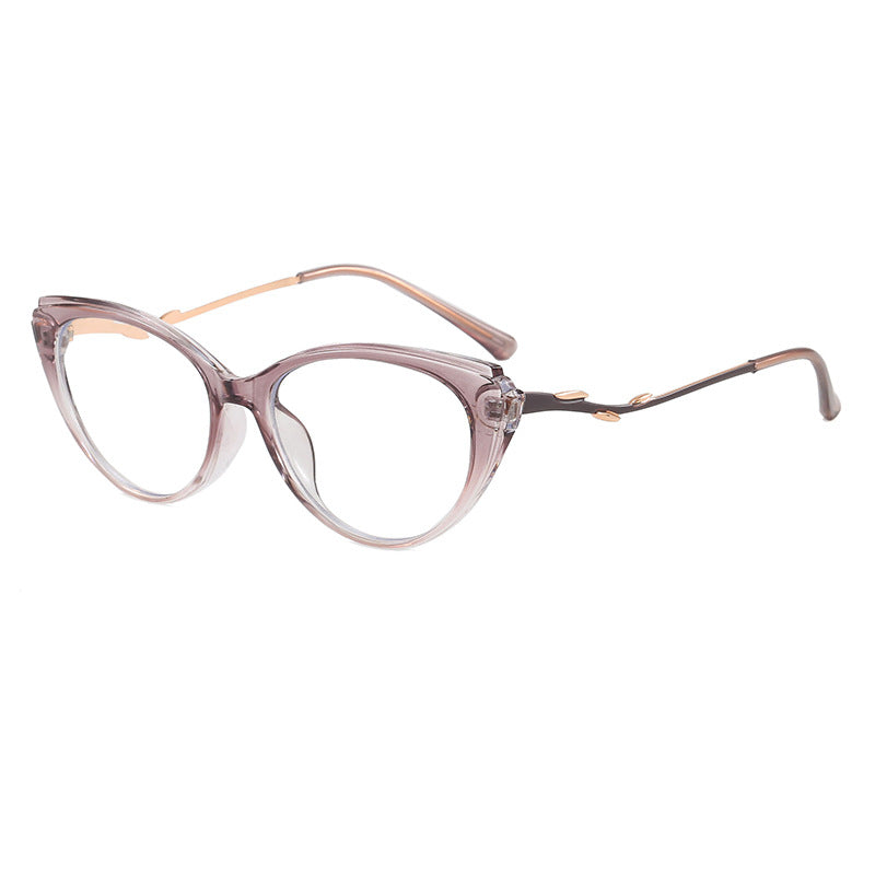 Fashionable Cat-Eye Glasses with Filigree Design Kalsten