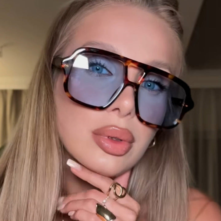 Ladies stylish oversized sunglasses in simple design Kalsten