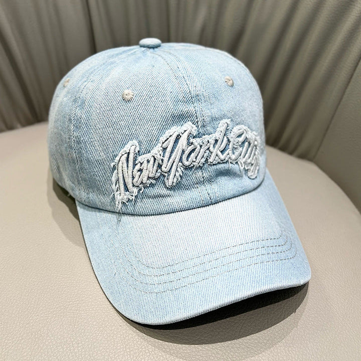 Women's Distressed Denim Cap Kalsten