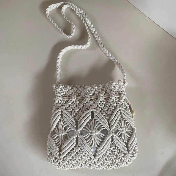 Macrame Crossbody Bag with Detail-Loving Pattern Kalsten