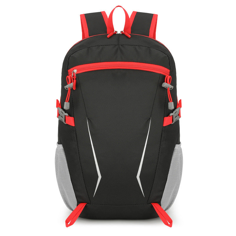 Unisex nan light day backpack with reflective inserts, padded back and side mesh pockets Kalsten