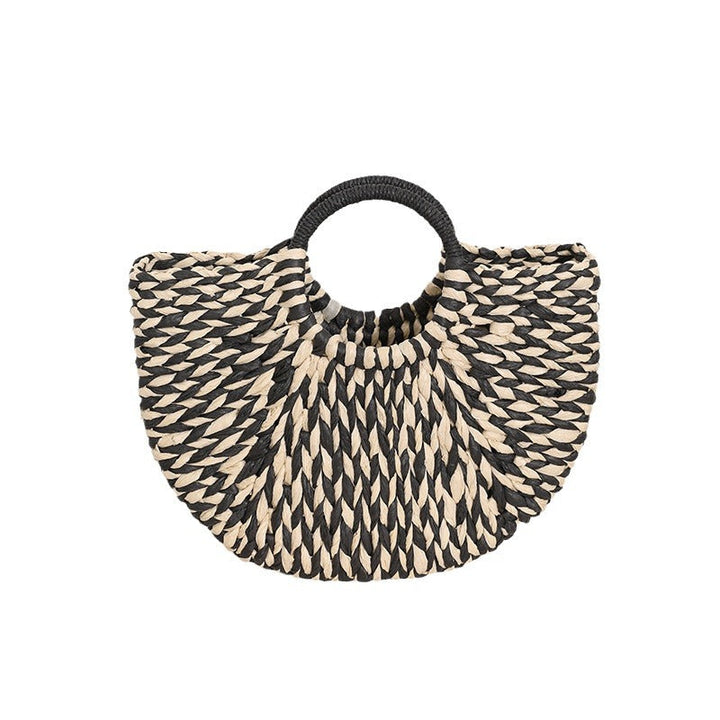 Stylish basket bag with round handle Kalsten