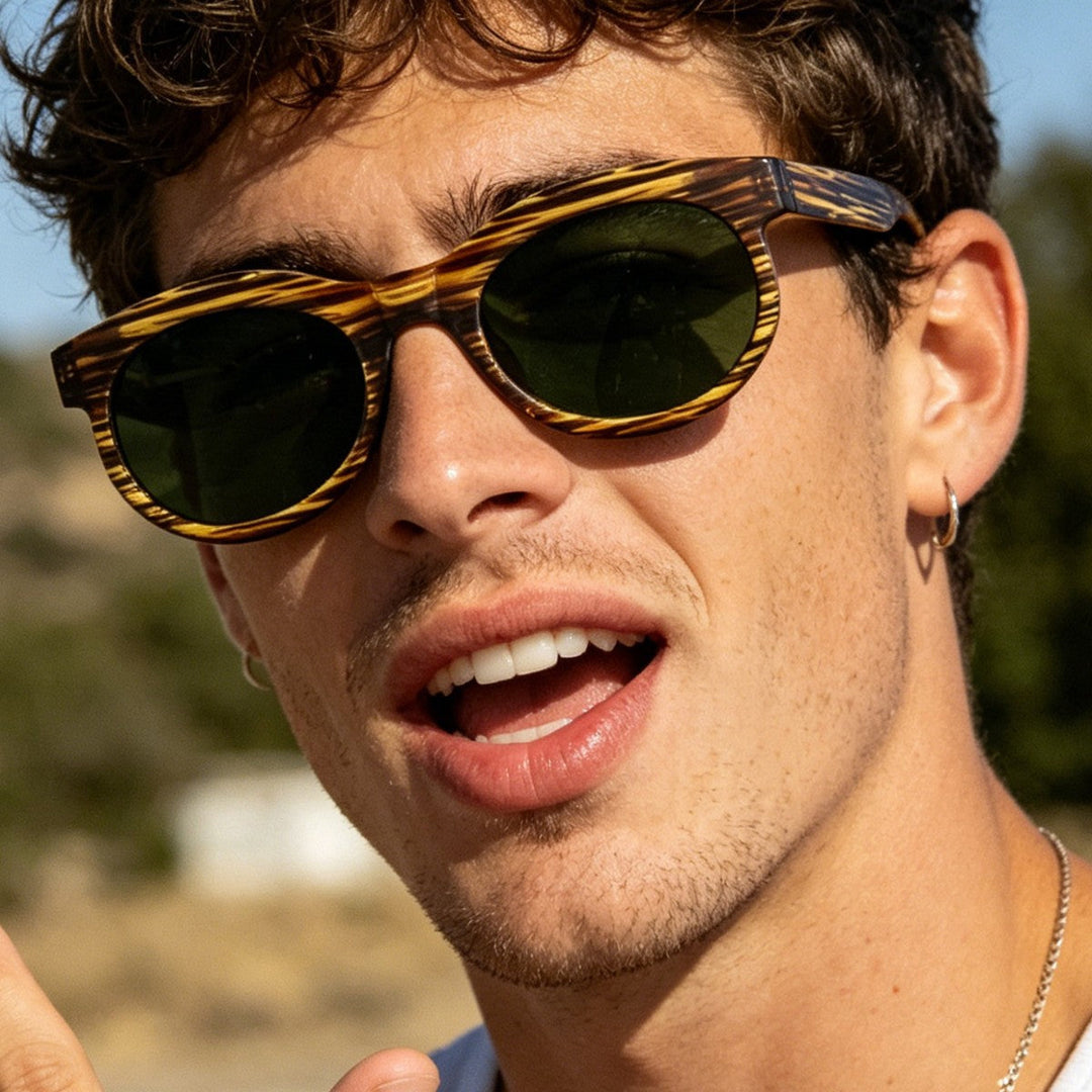 Women trendy sunglasses with stylish design made of durable plastic Kalsten