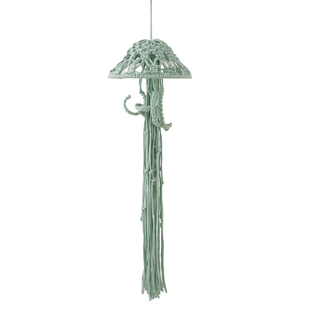 Decorative Macramé Ceiling Light Shade Acalora