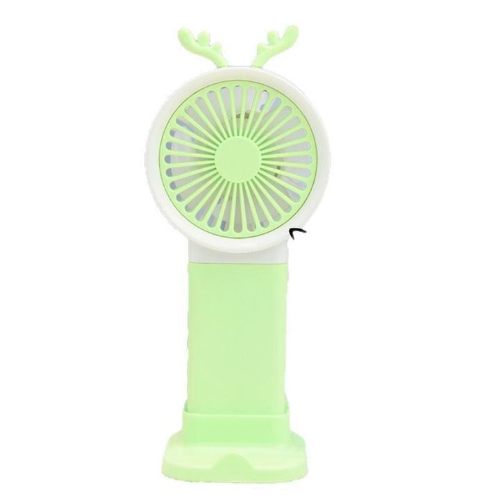 Unisex Cute Bunny-Themed Rechargeable Handheld Fan Kalsten